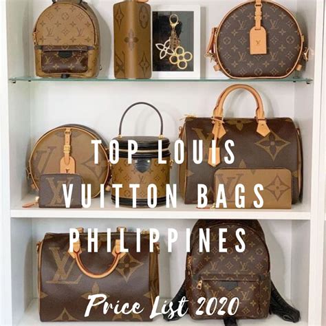 lv philippines price list.